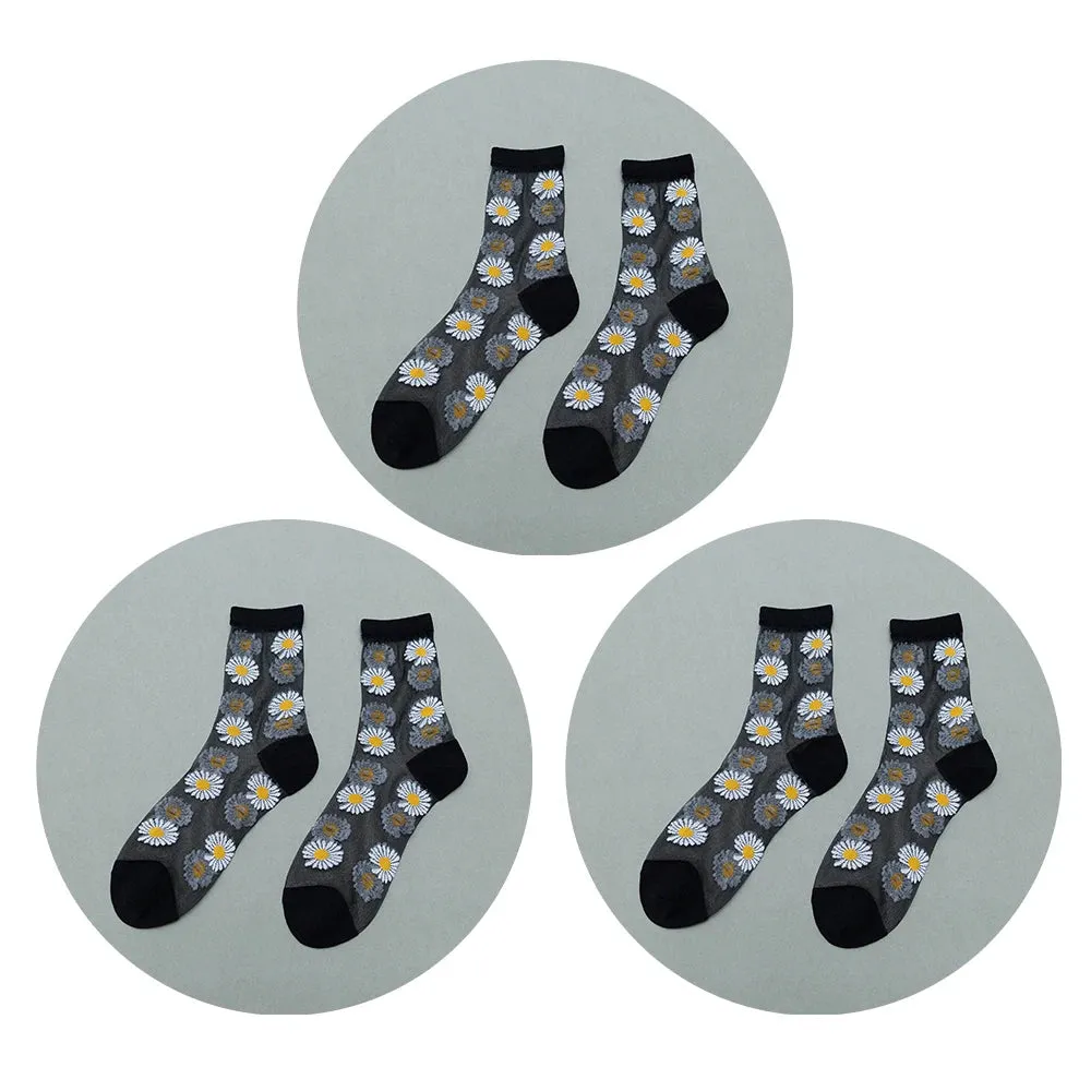 A Bloomy Summer Socks
