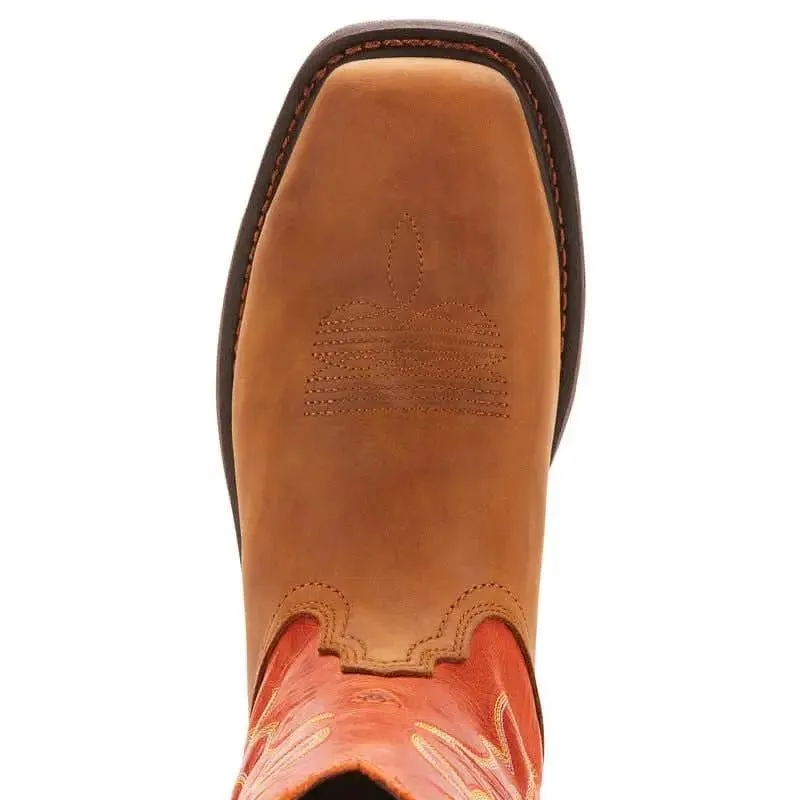 ARIAT - WorkHog - Wide Square Steel Toe - Dark Earth / Brick