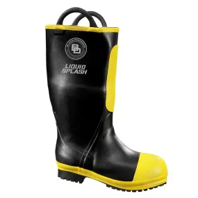 Black Diamond Rubber Firefighter Boot