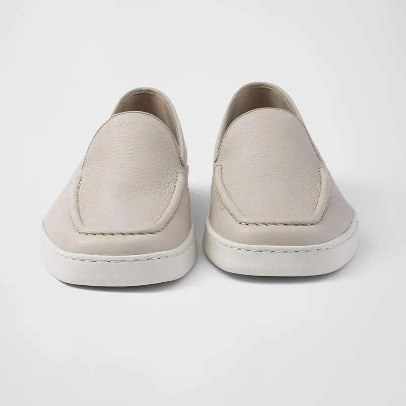 Casual Flats Loafers Calf Leather Comfy Shoes