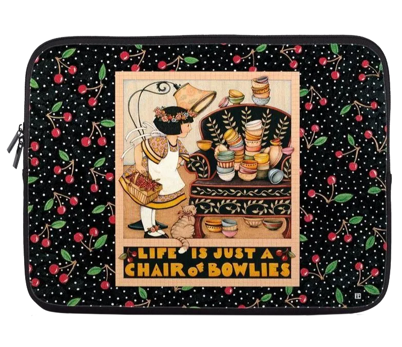 Chair of Bowlies Laptop Sleeve