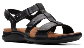 Clarks Kitly Step Sandal Black