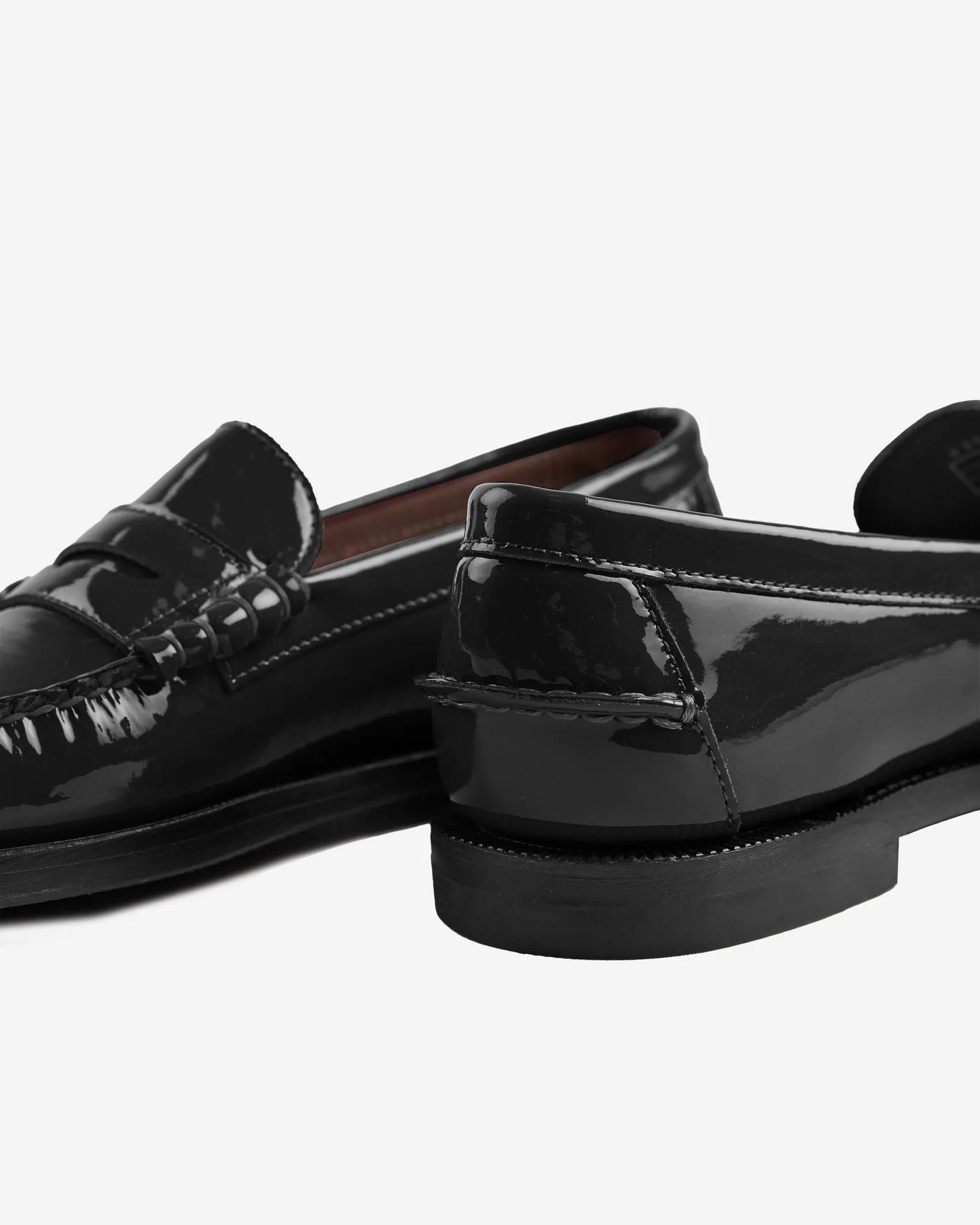 Classic Dan patent leather moccasins