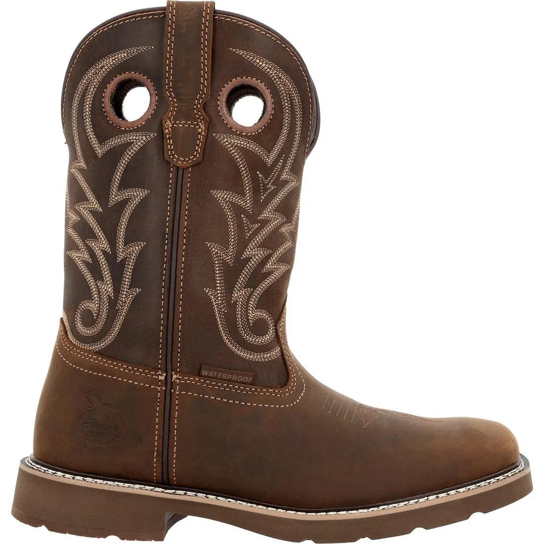 Core 37 Western 11" Waterproof Pull-On Work Boot