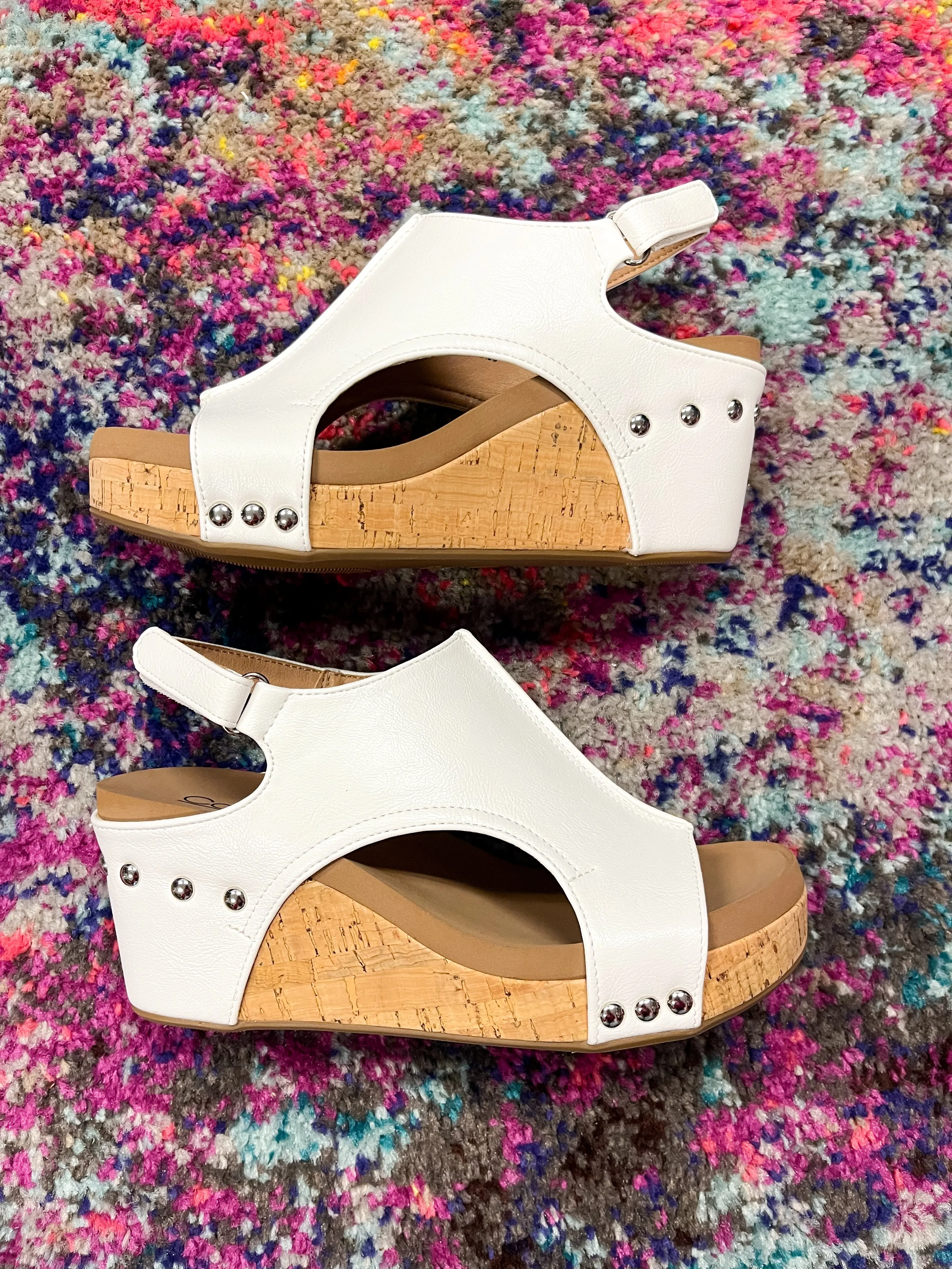 Corkys Moon Smooth Carley Wedges
