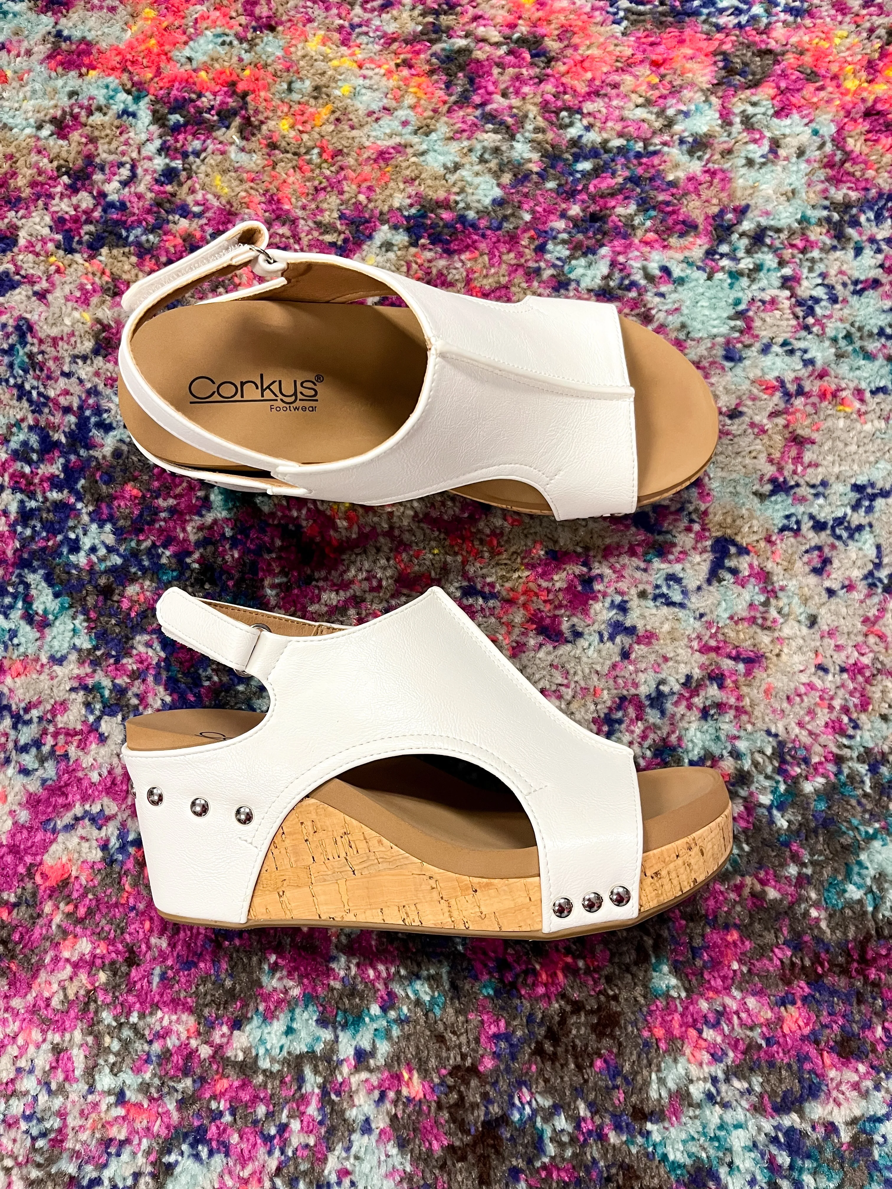 Corkys Moon Smooth Carley Wedges