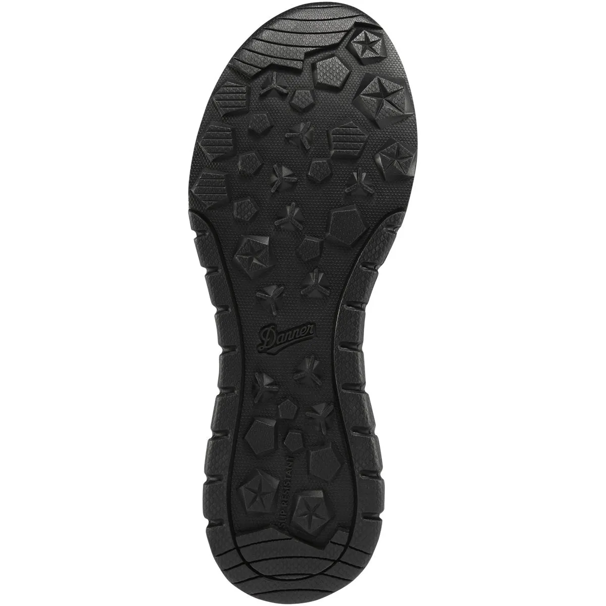 DANNER Instinct Tactical Mens 8" Black Side-Zip Non-Insulated Boot