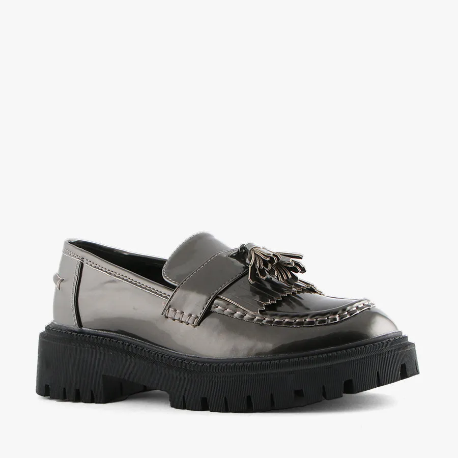 EXED PEWTER METALIC