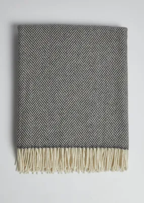 Foxford Cashmere Lambswool Throw | Belleek