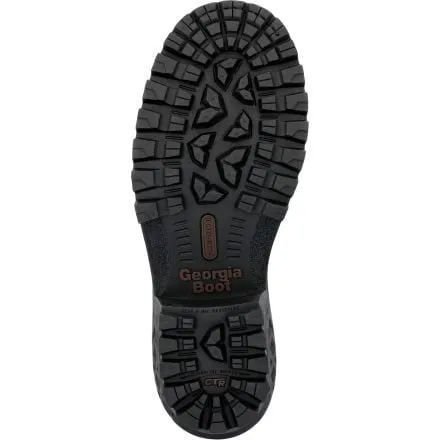 Georgia Boot Men's 9" LTX Logger Black Waterproof Work Boot