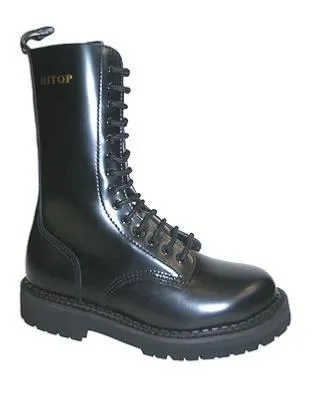 GLADIATOR - HI TOP LEATHER BOOT(14 EYELET)