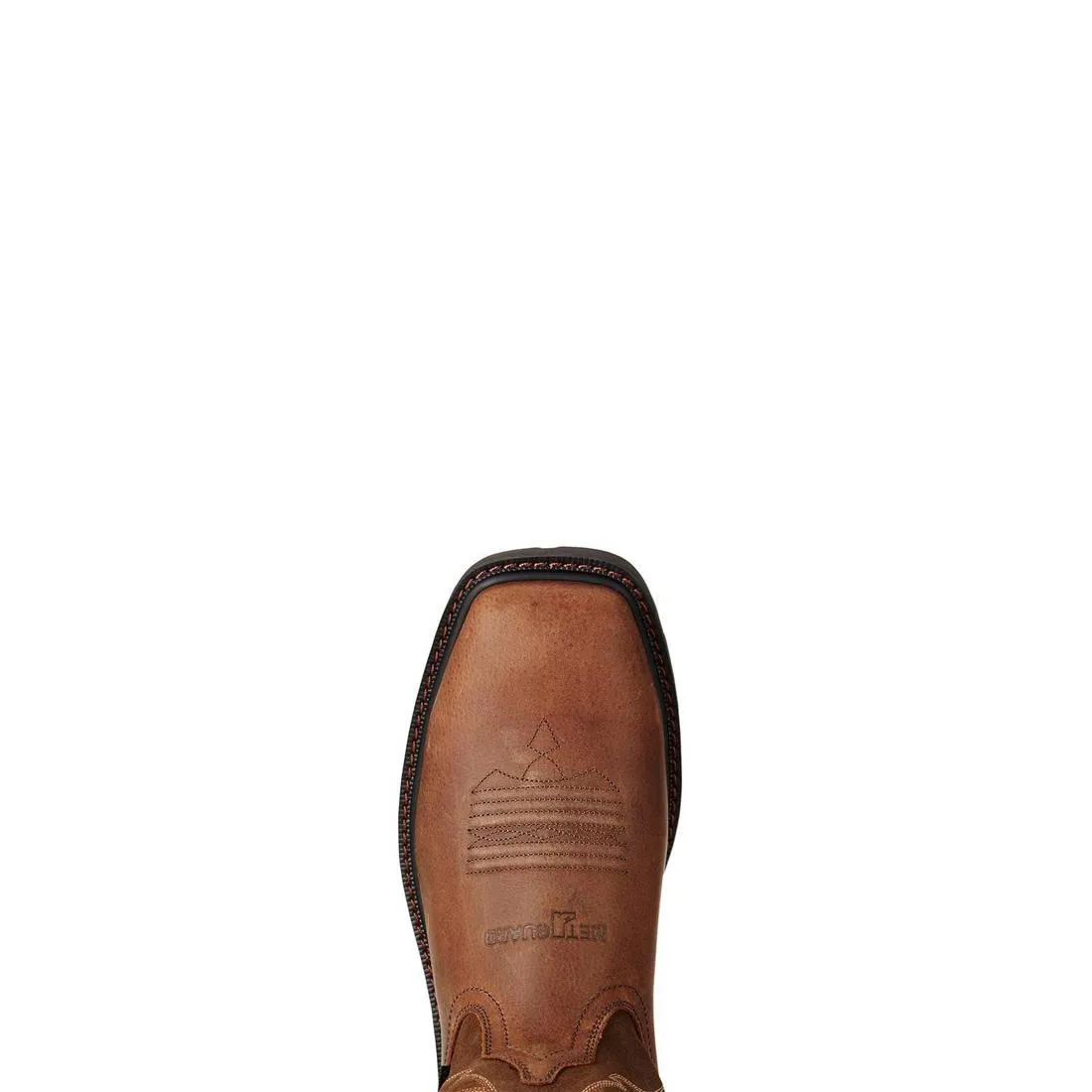 Groundbreaker Steel-Toe MetGuard Wide Square Toe Work Boot Brown