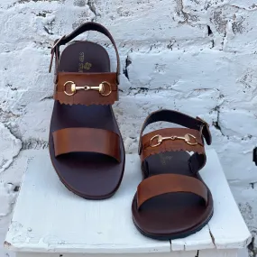 Hand made Sandal SS-2452 BRN