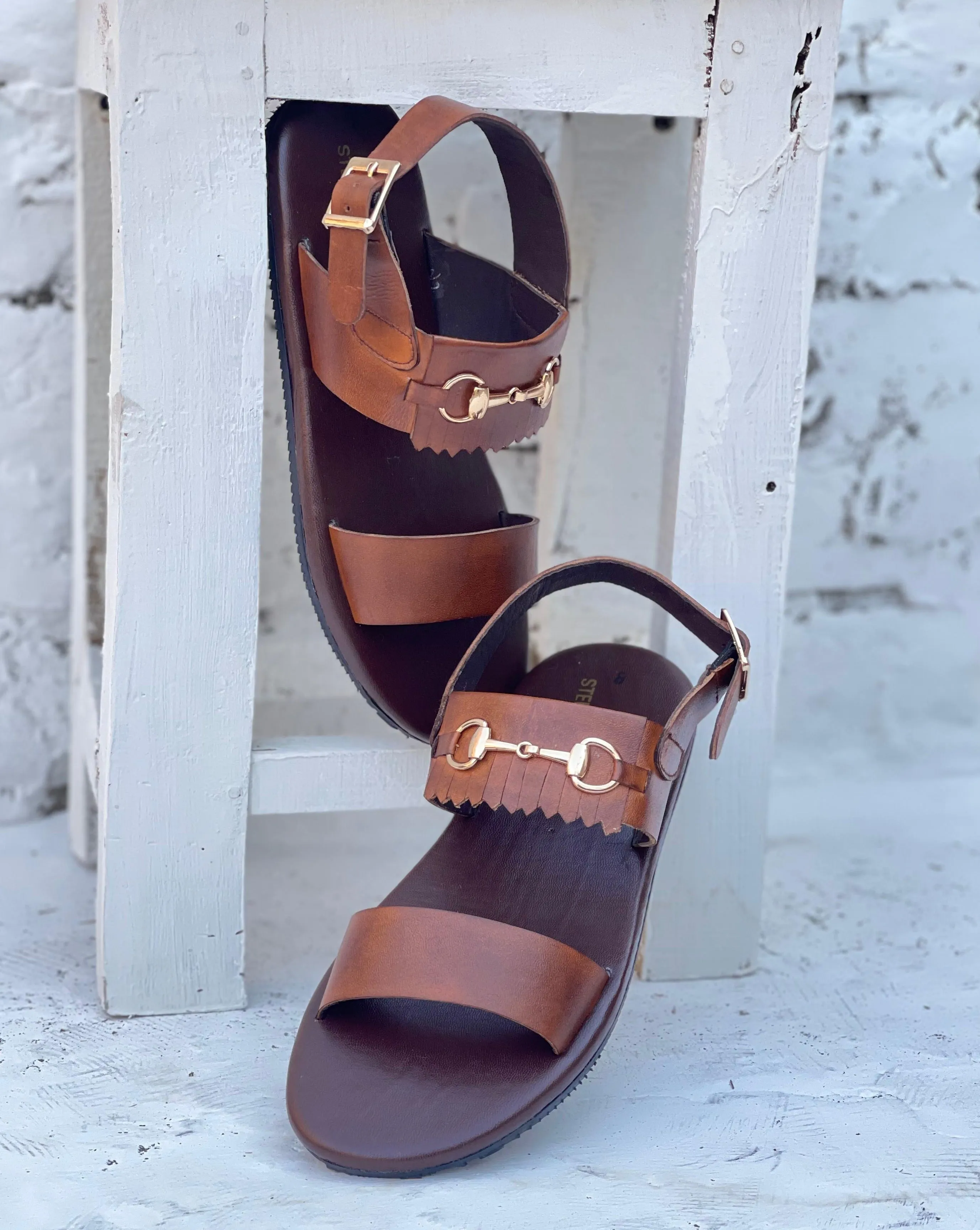 Hand made Sandal SS-2452 BRN