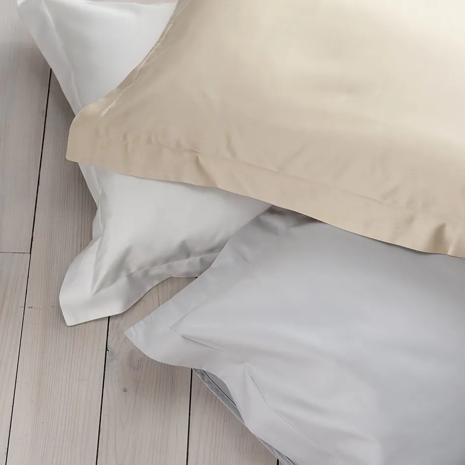 Ice Grey 600 Thread Count Sateen Soft Oxford Pillowcase x1