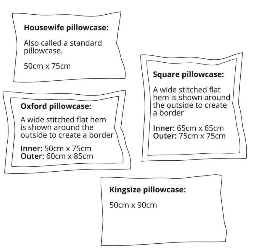 Ice Grey 600 Thread Count Sateen Soft Oxford Pillowcase x1
