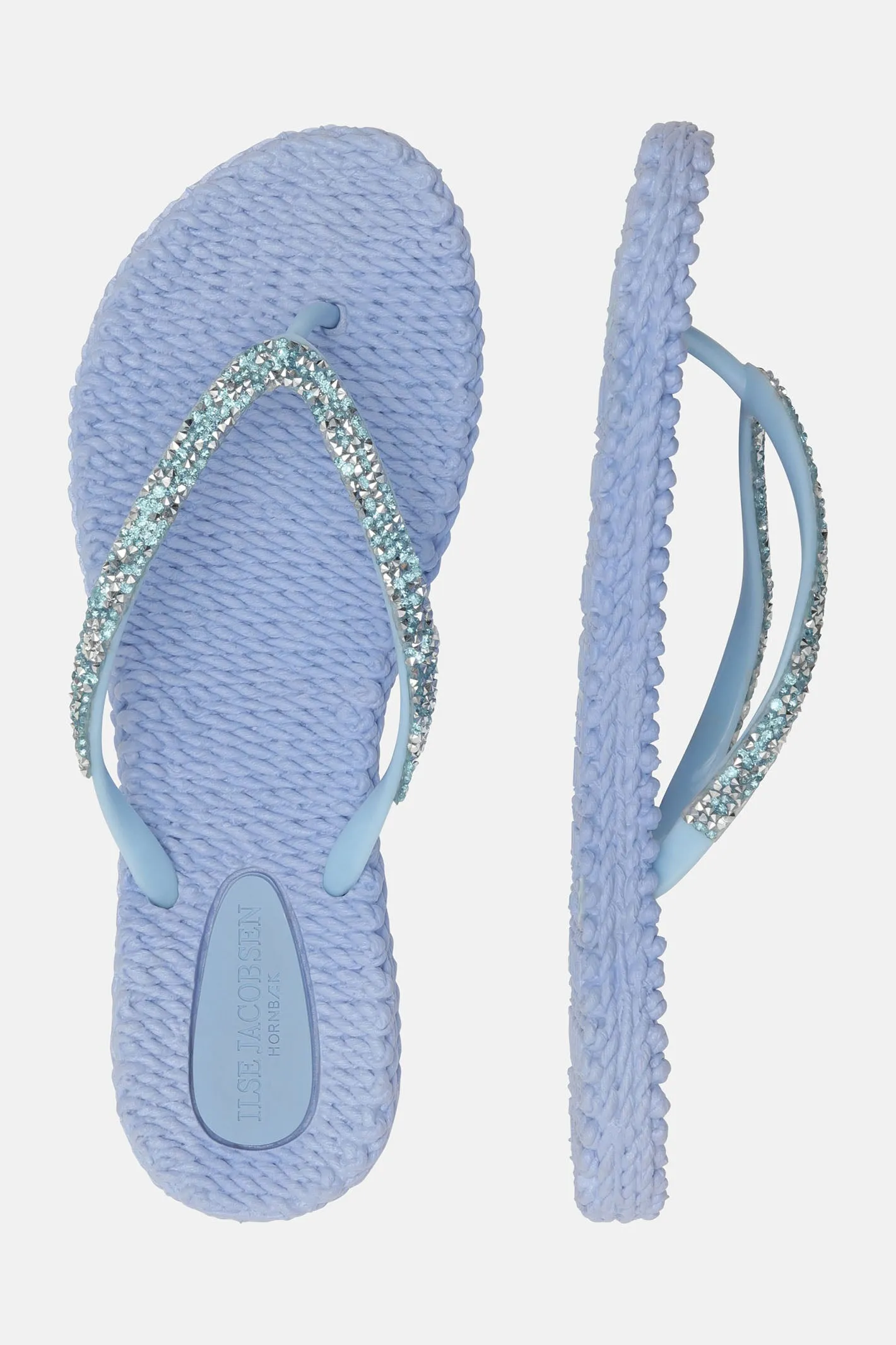 Ilse Jacobsen Cheerful 03G Bluebell Glitter Flip Flop Sandal