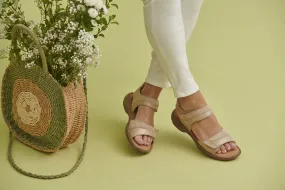 Josef Seibel Debra 19 Ladies Adjustable Sandal Beige