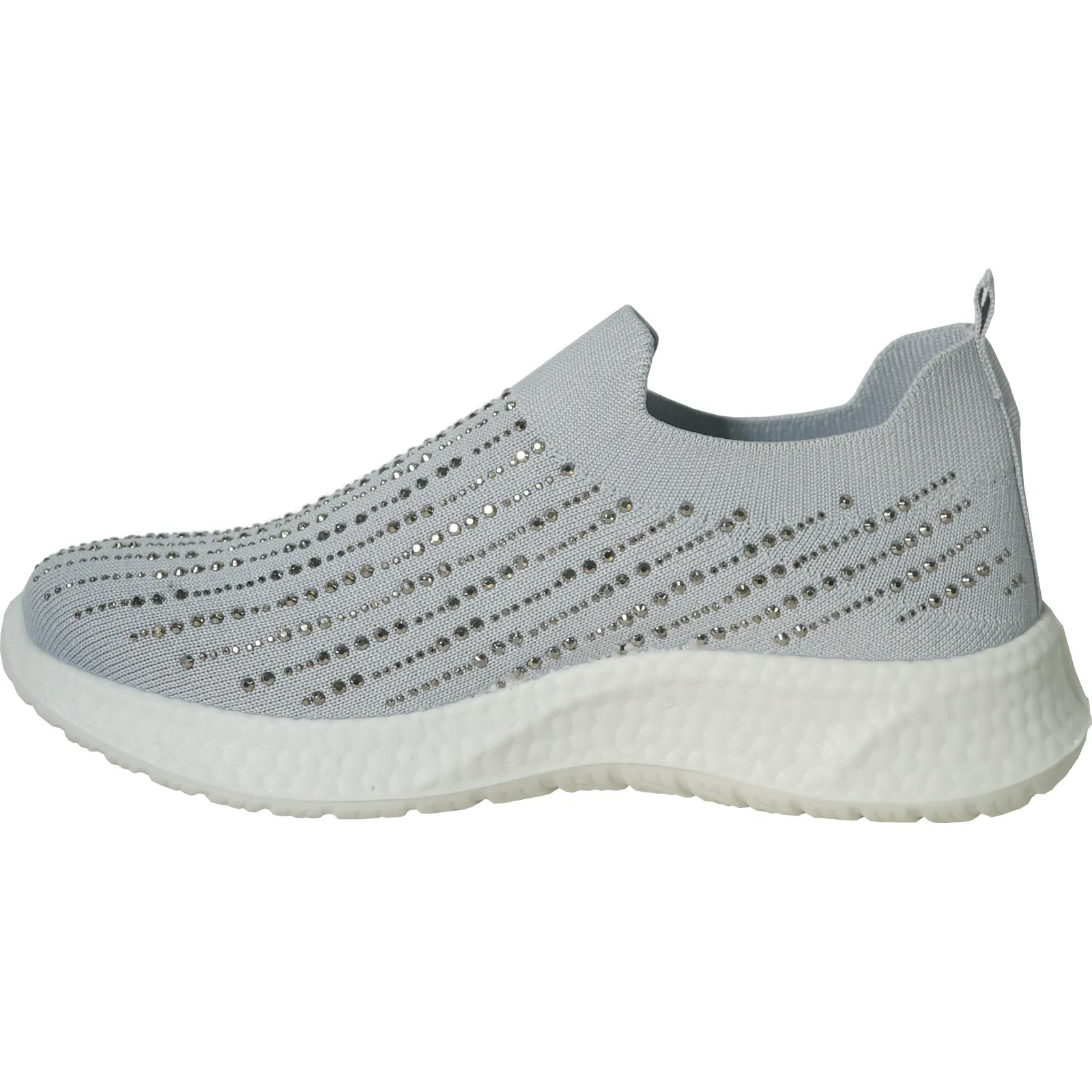 KOZI Women Casual Shoe YQ3261 Comfort Shoe Silver