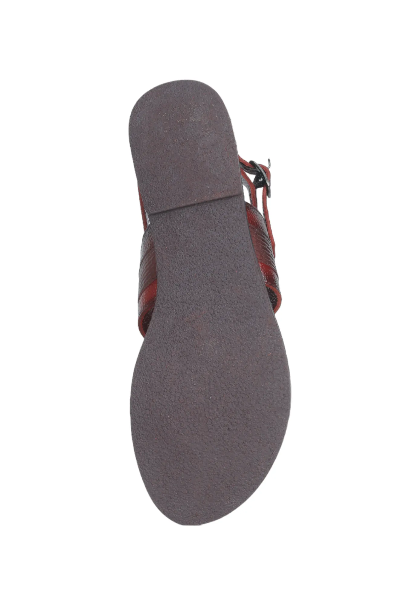 LADIES FLAT LEATHER SANDAL 999528