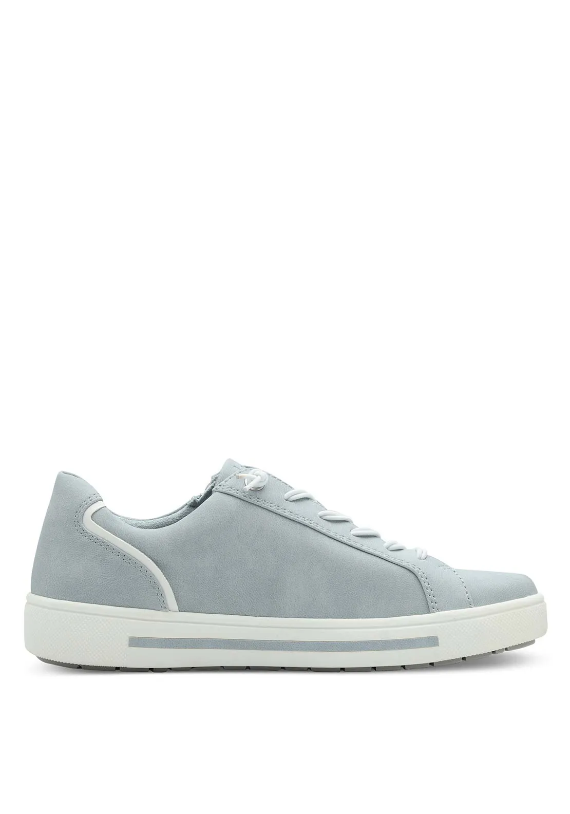 Ladies Lace Up Shoe - Sky