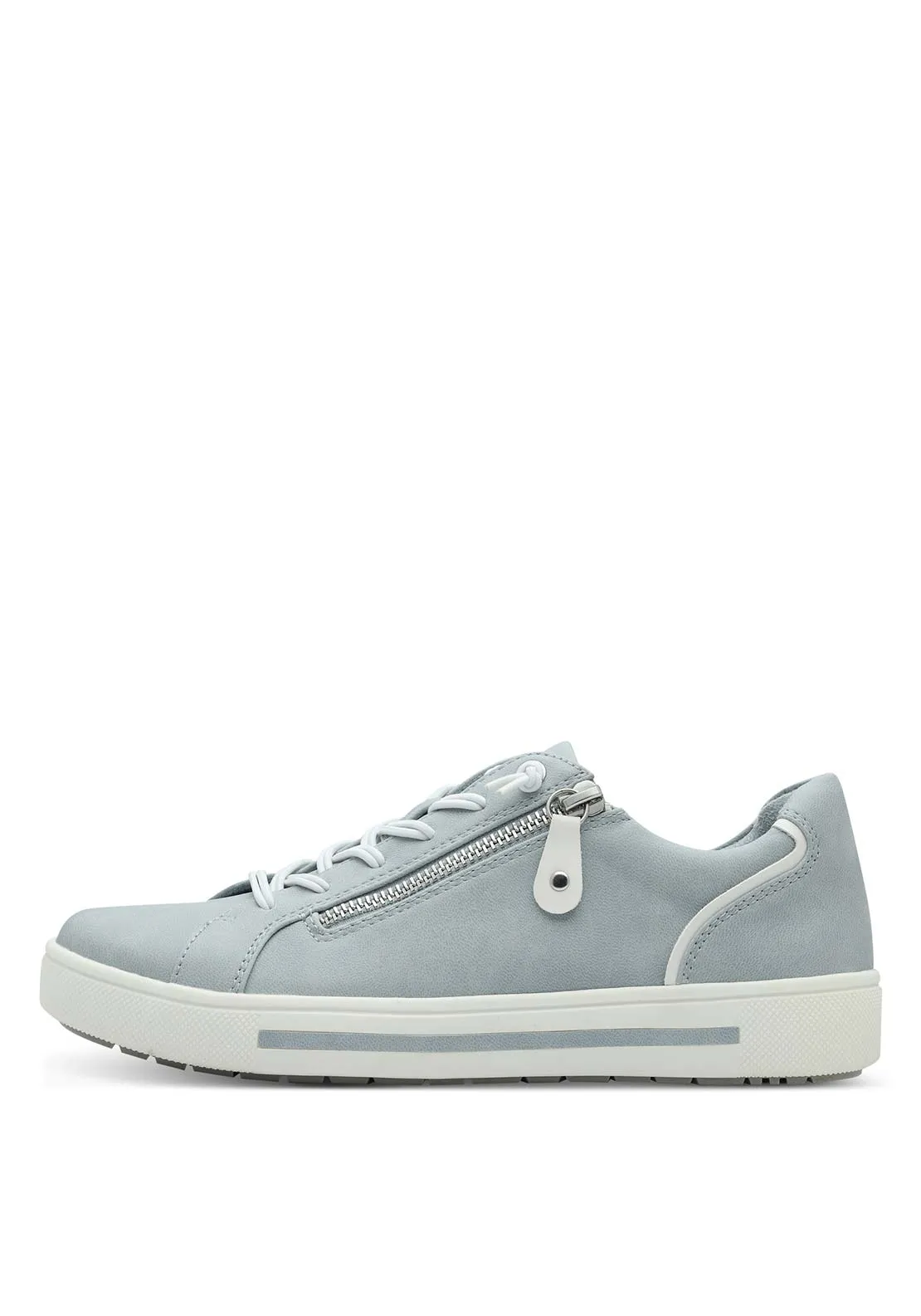 Ladies Lace Up Shoe - Sky
