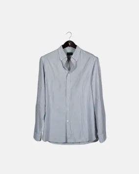'Le Stripe' Black Oxford Shirt
