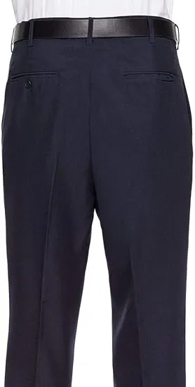 Men's Flat Front Dress Pant Modern Fit - Perfect for Every Day! - White