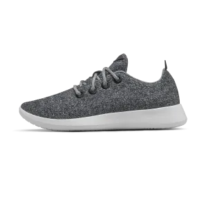 Men's Wool Runners - Natural Grey (Light Grey Sole)