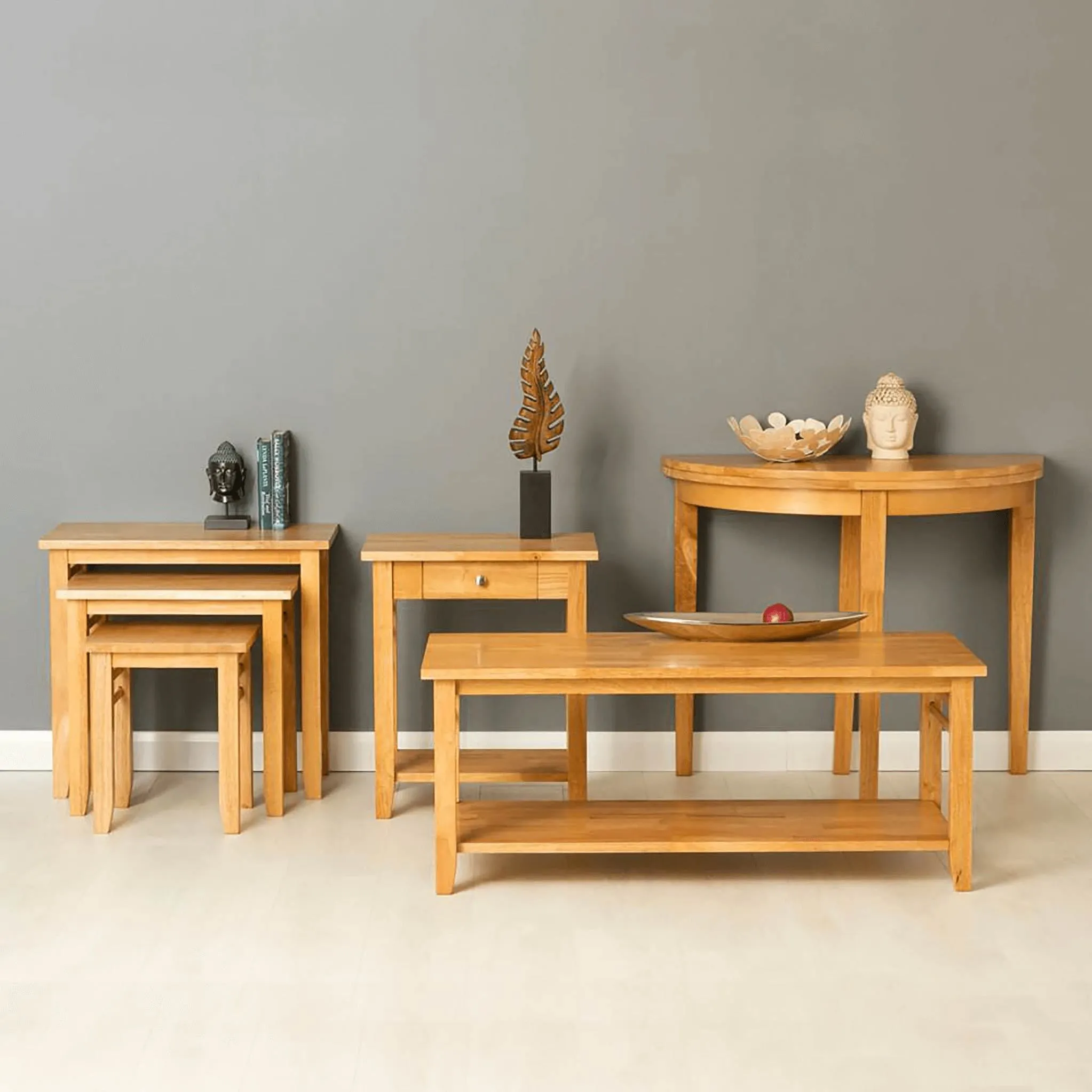 Oxford Light Oak Coffee Table