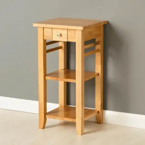 Oxford Light Oak Telephone Table