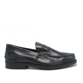 PENNY LOAFER NAVY POLISHED