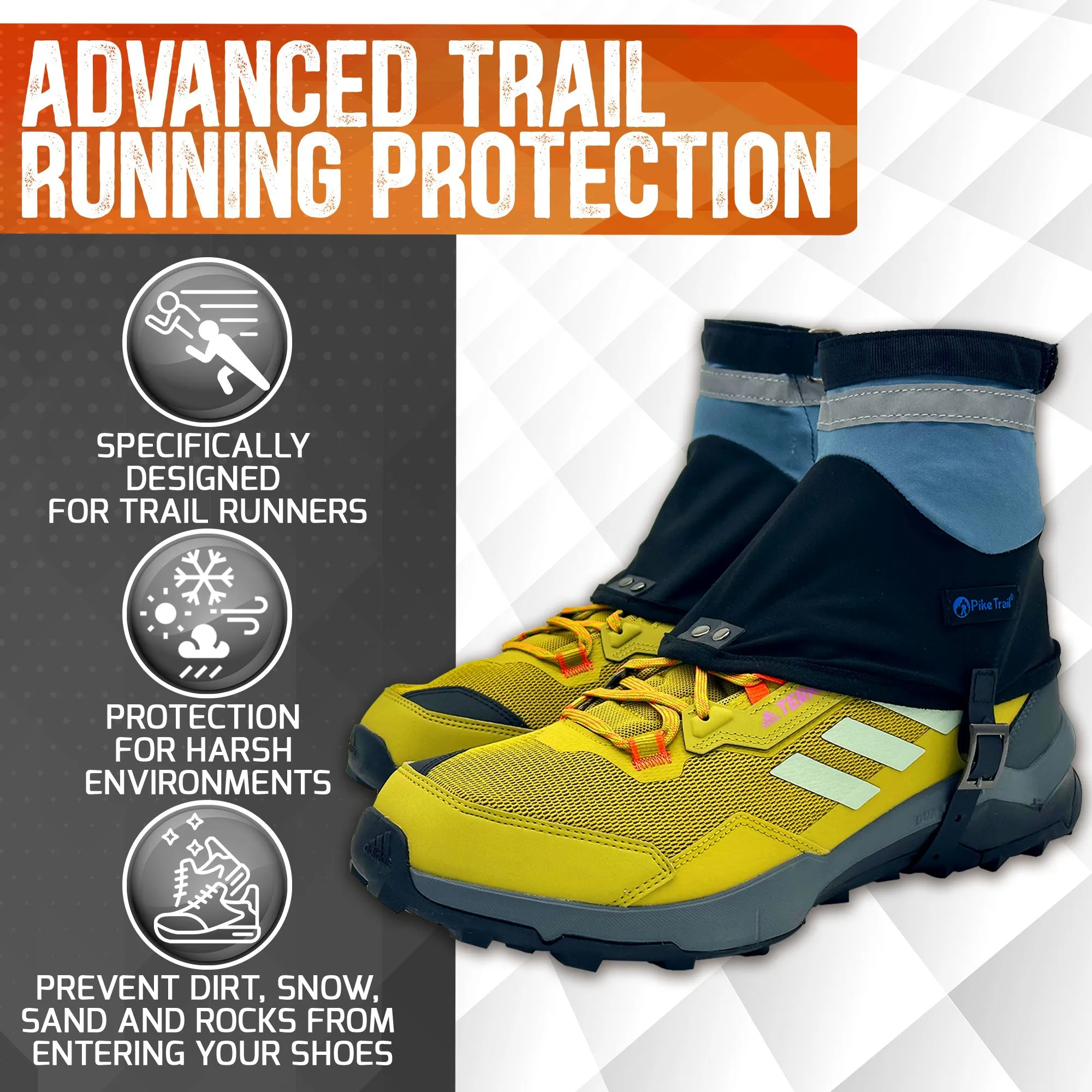 Pike Trail Running Gaiters