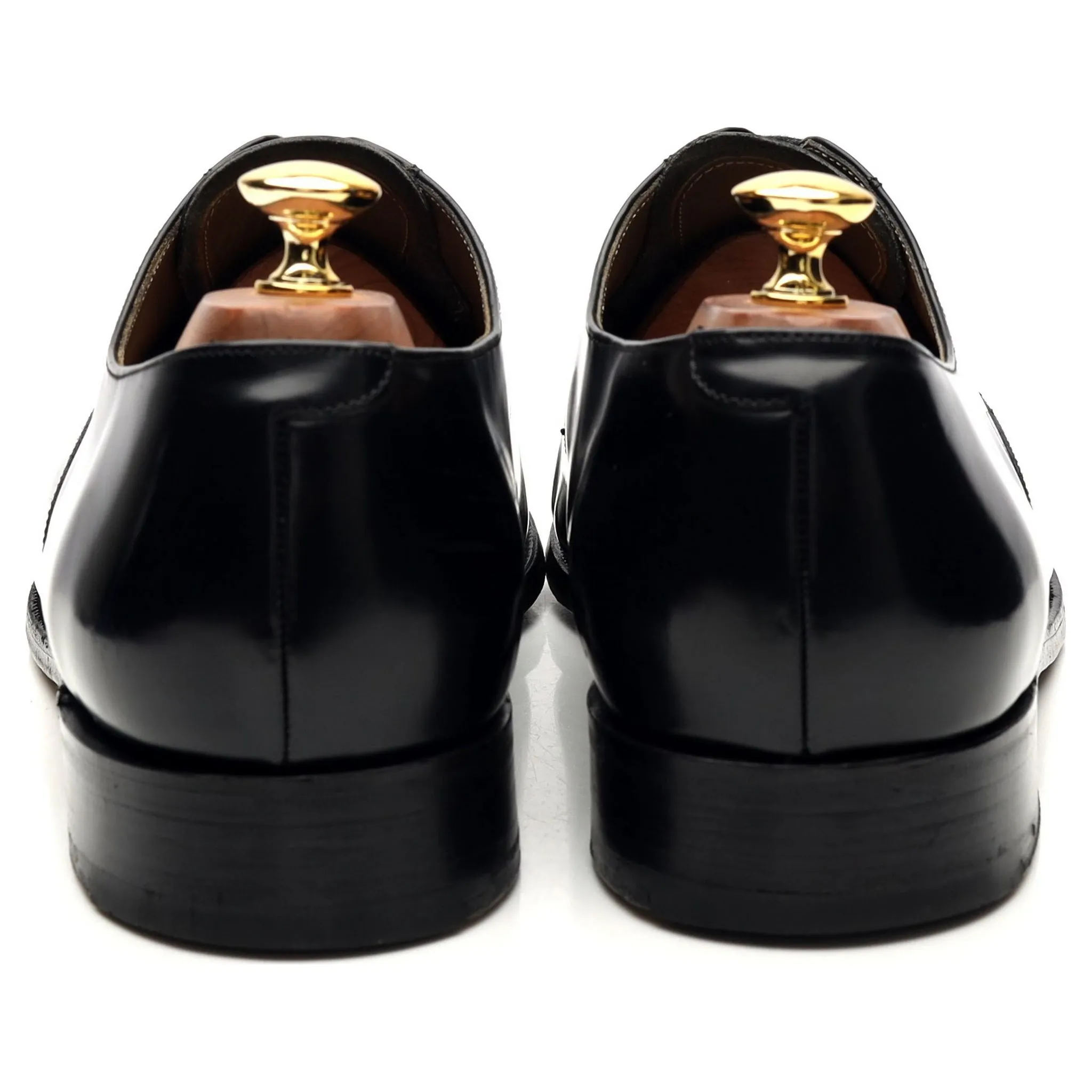 Russell & Bromley Black Leather Oxford UK 9.5 G