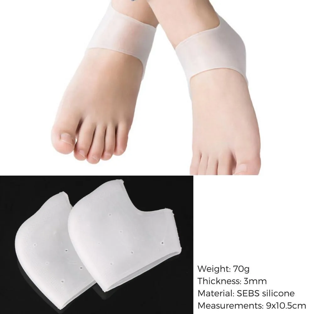 Shoppy 5 Pairs of Heel Support Sleeves