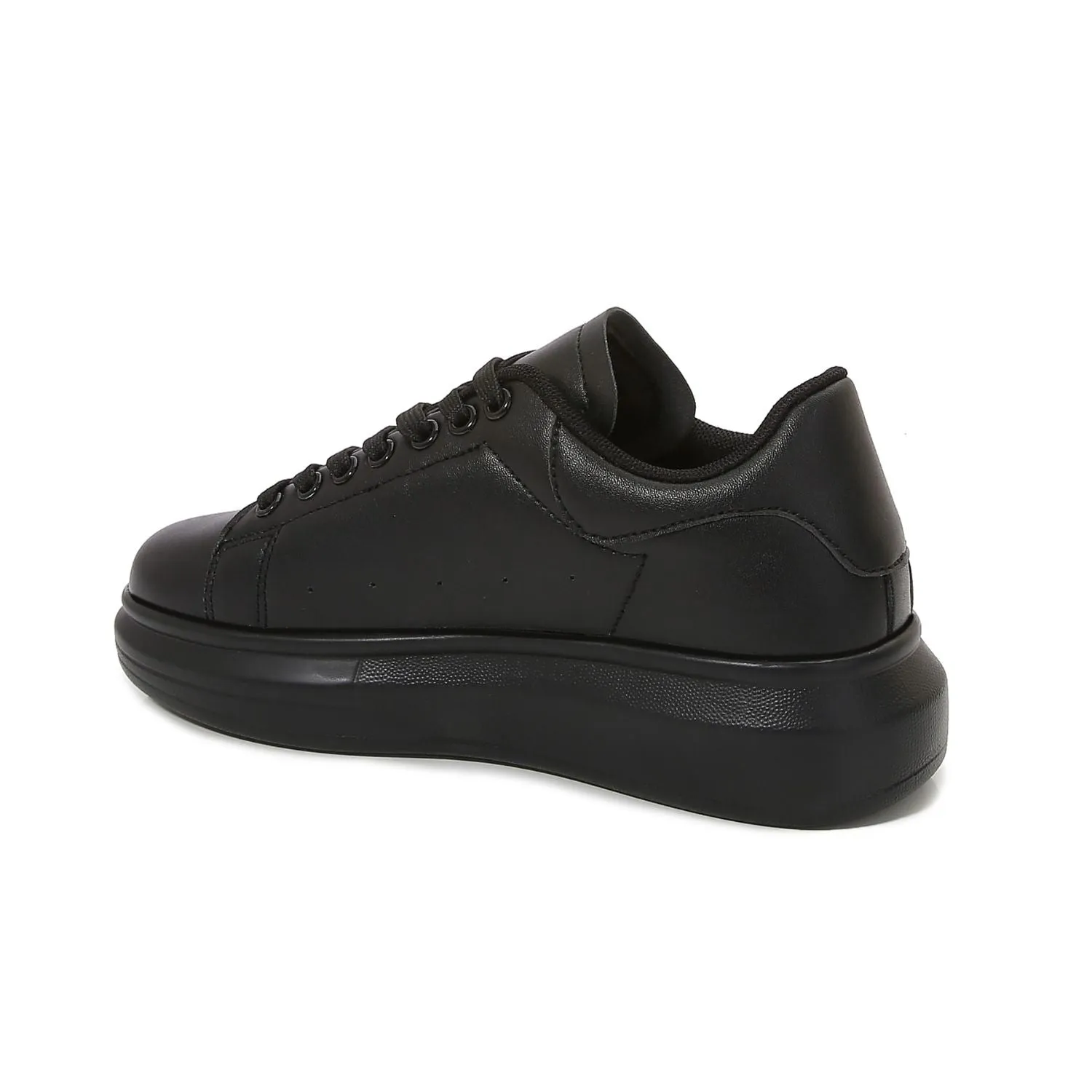 Simplicity Pure Color Platform Sneaker