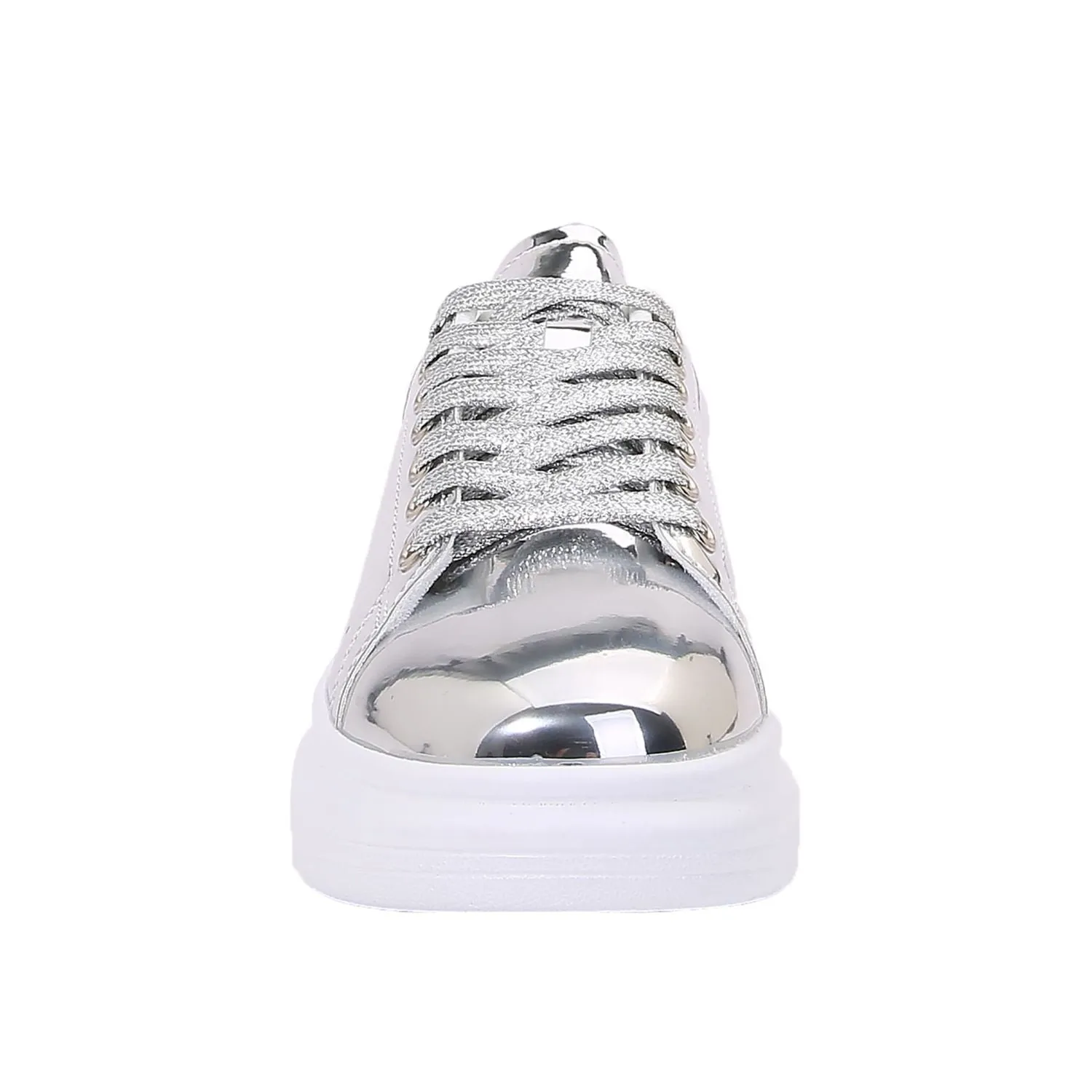 Simplicity Pure Color Platform Sneaker