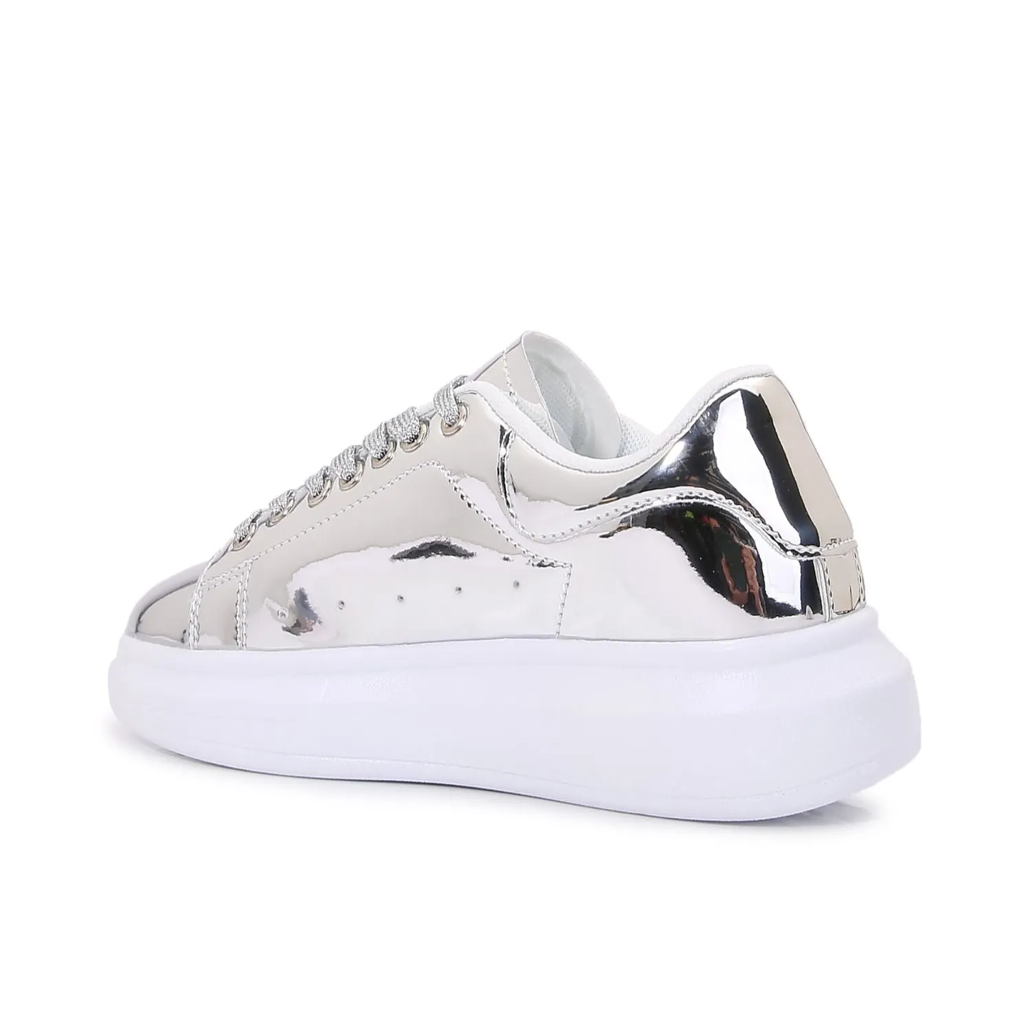 Simplicity Pure Color Platform Sneaker