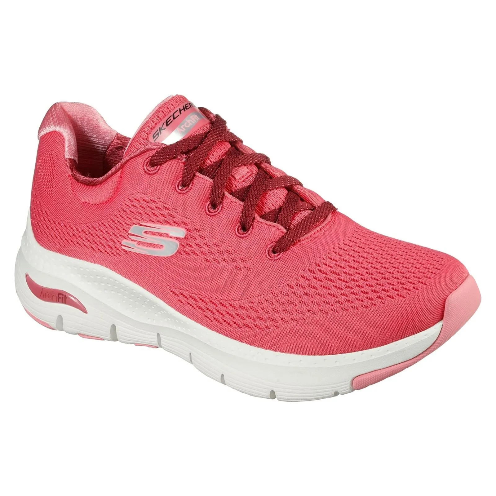 Skechers Arch Fit Sunny Outlook Sports Shoe Ladies Sports in Pink