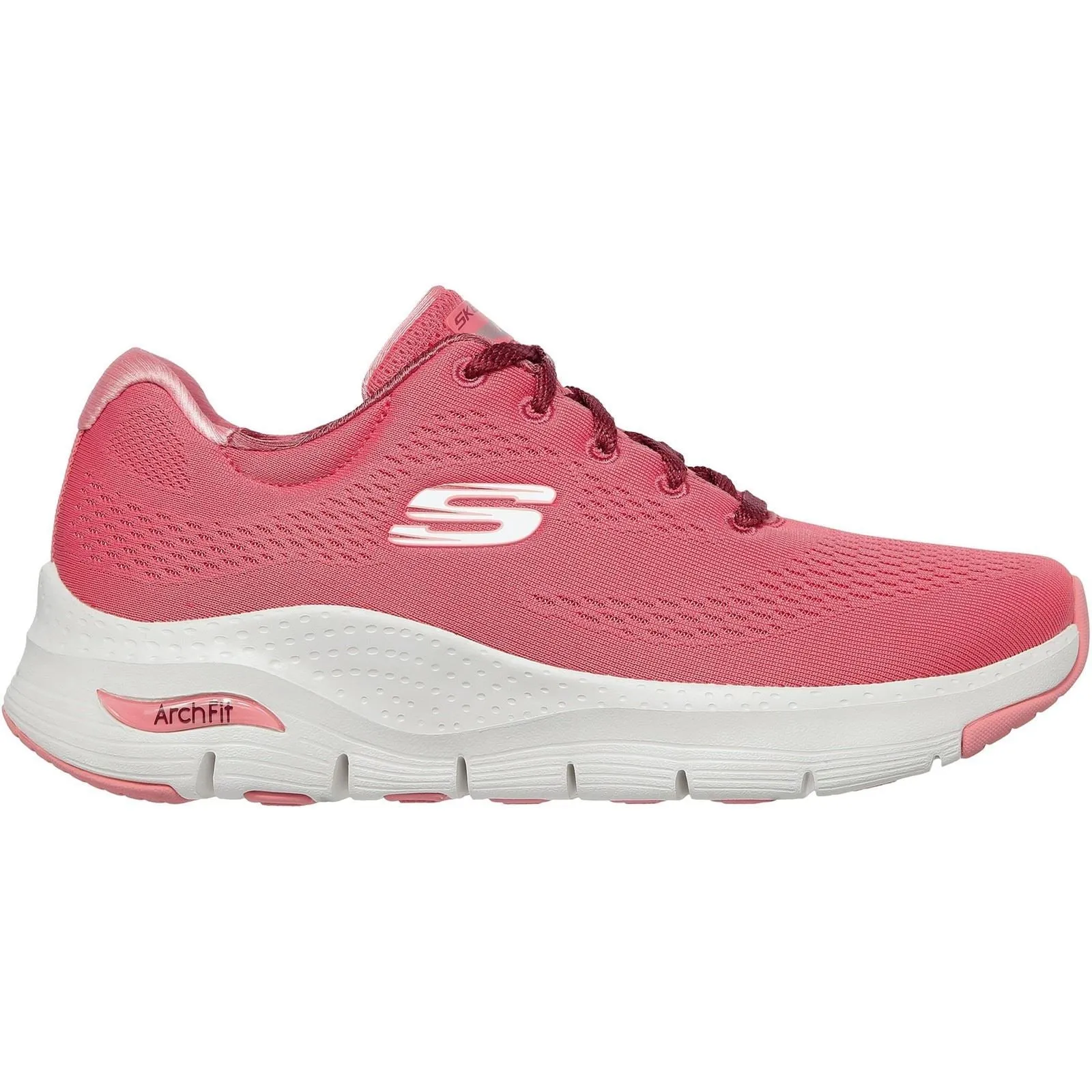 Skechers Arch Fit Sunny Outlook Sports Shoe Ladies Sports in Pink