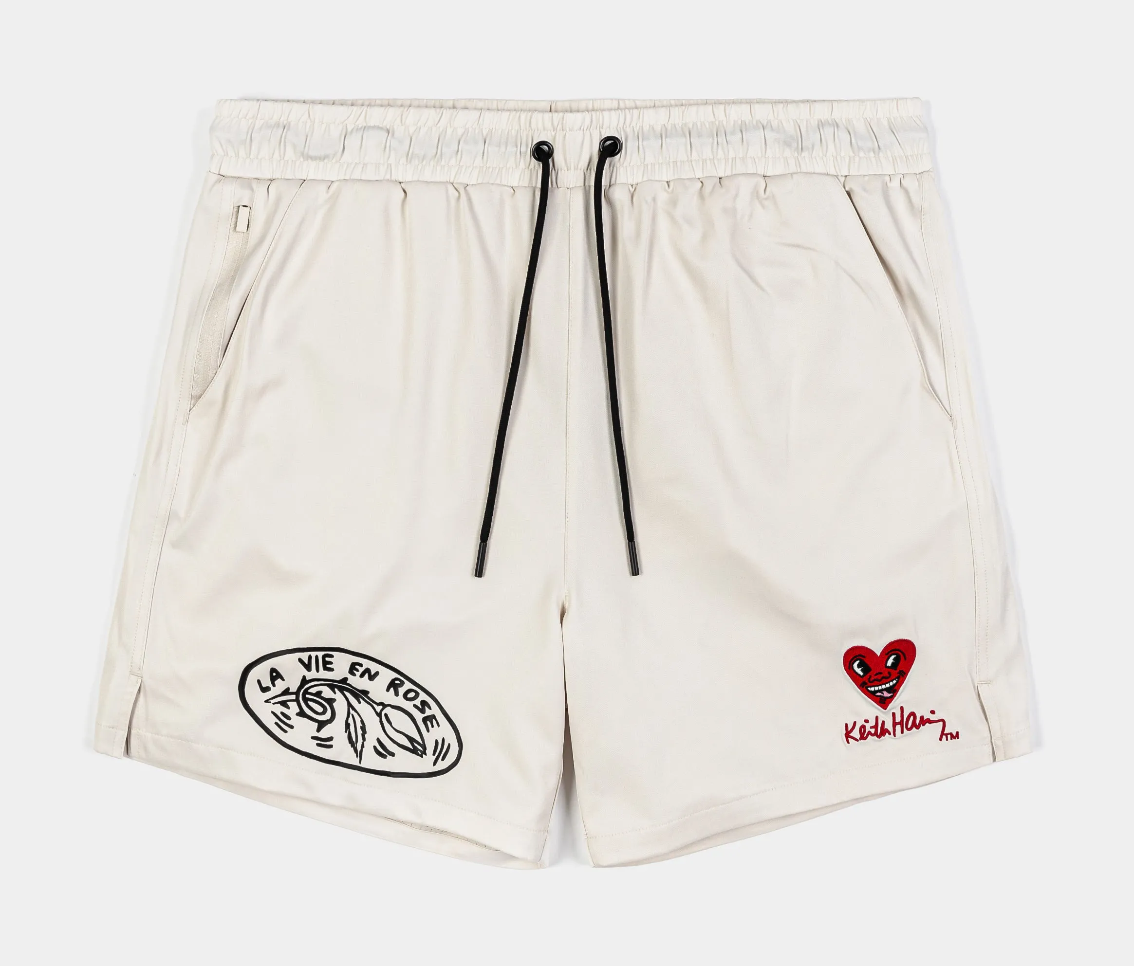 SP x Keith Haring Art Hybrid Mens Shorts (Beige/Red)