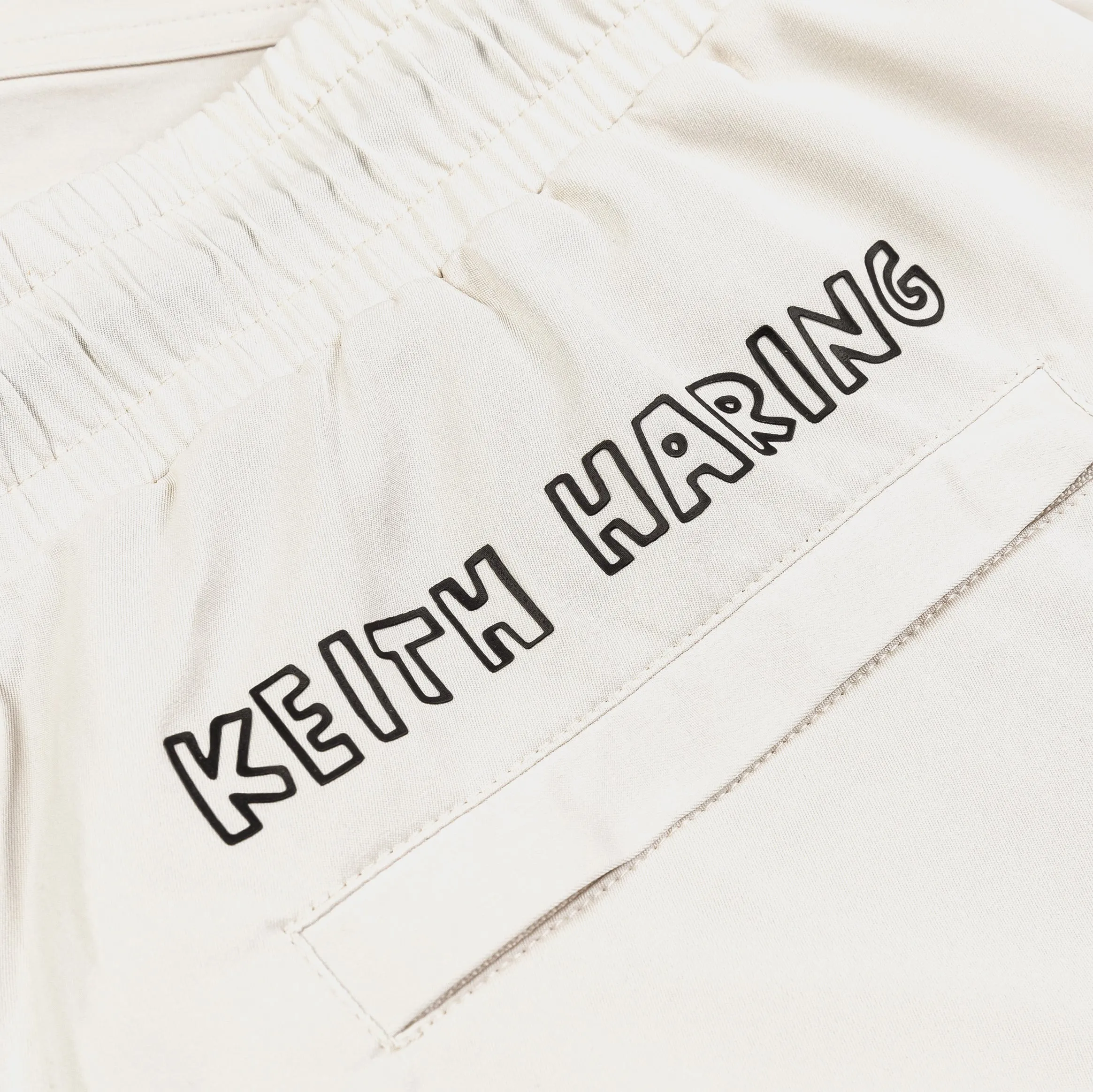 SP x Keith Haring Art Hybrid Mens Shorts (Beige/Red)