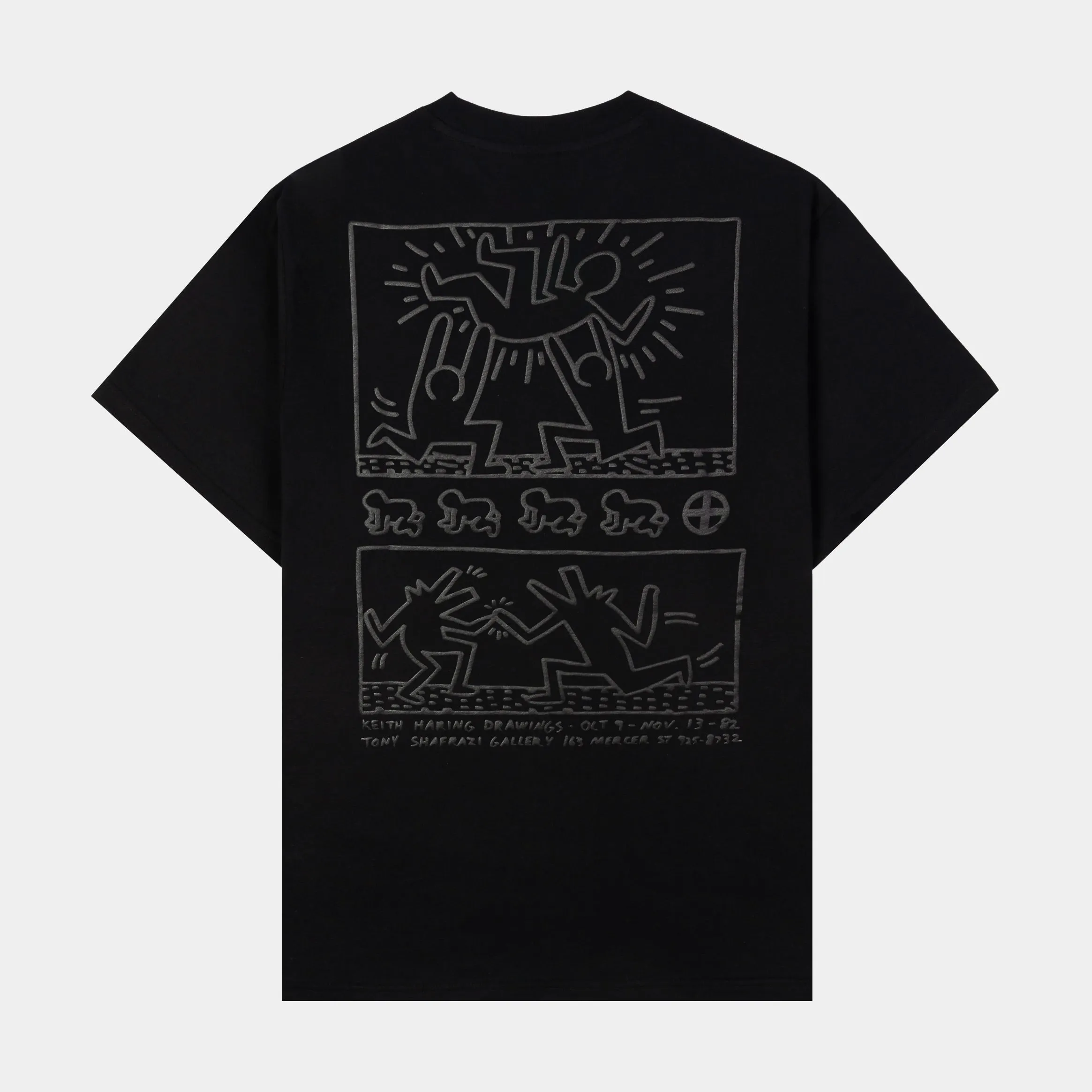 SP x Keith Haring Gallery Mens Short Sleeve Shirt (Black/White)