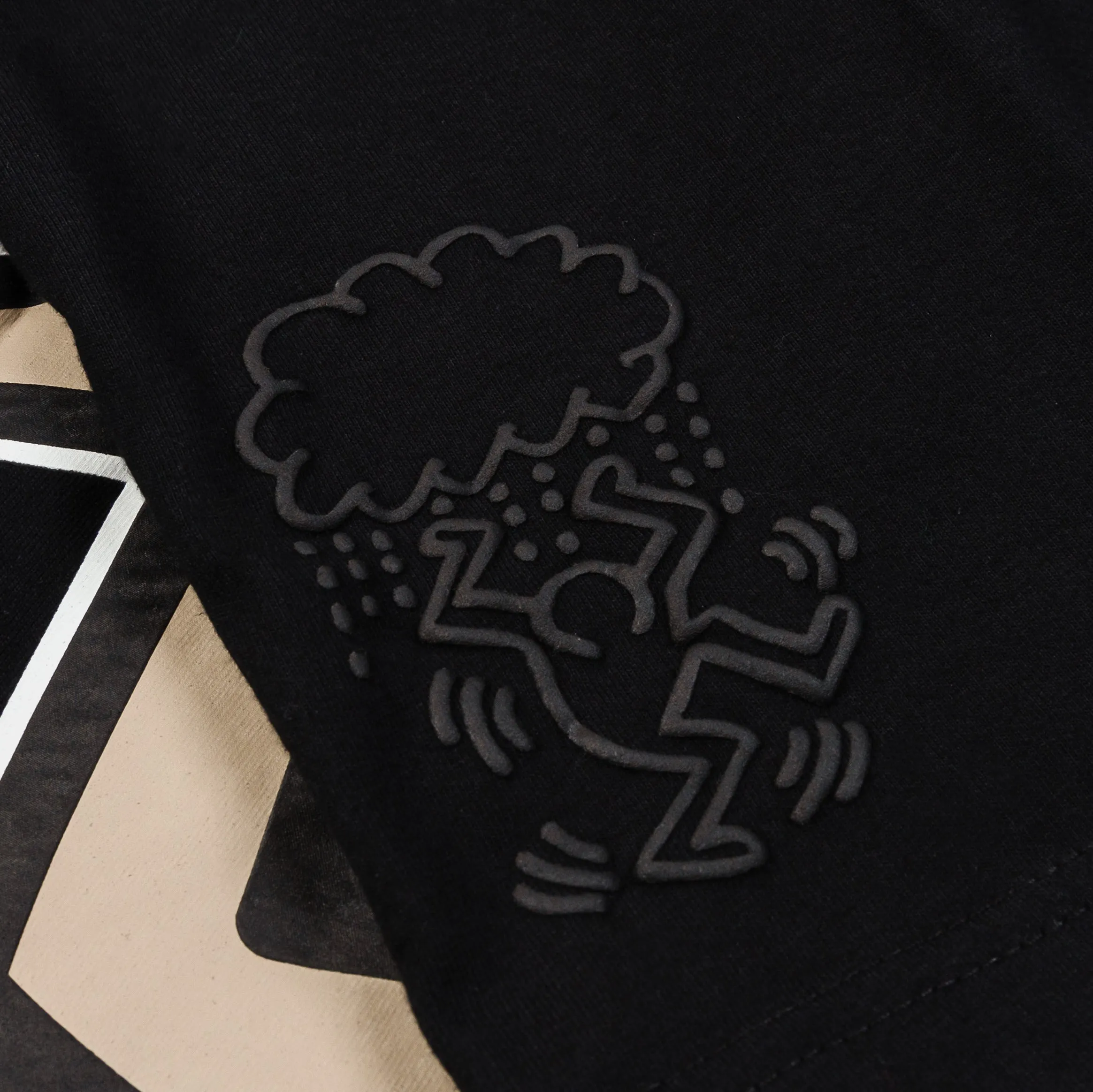 SP x Keith Haring Legendary Mens Short Sleeve Shirt (Black/Taupe)