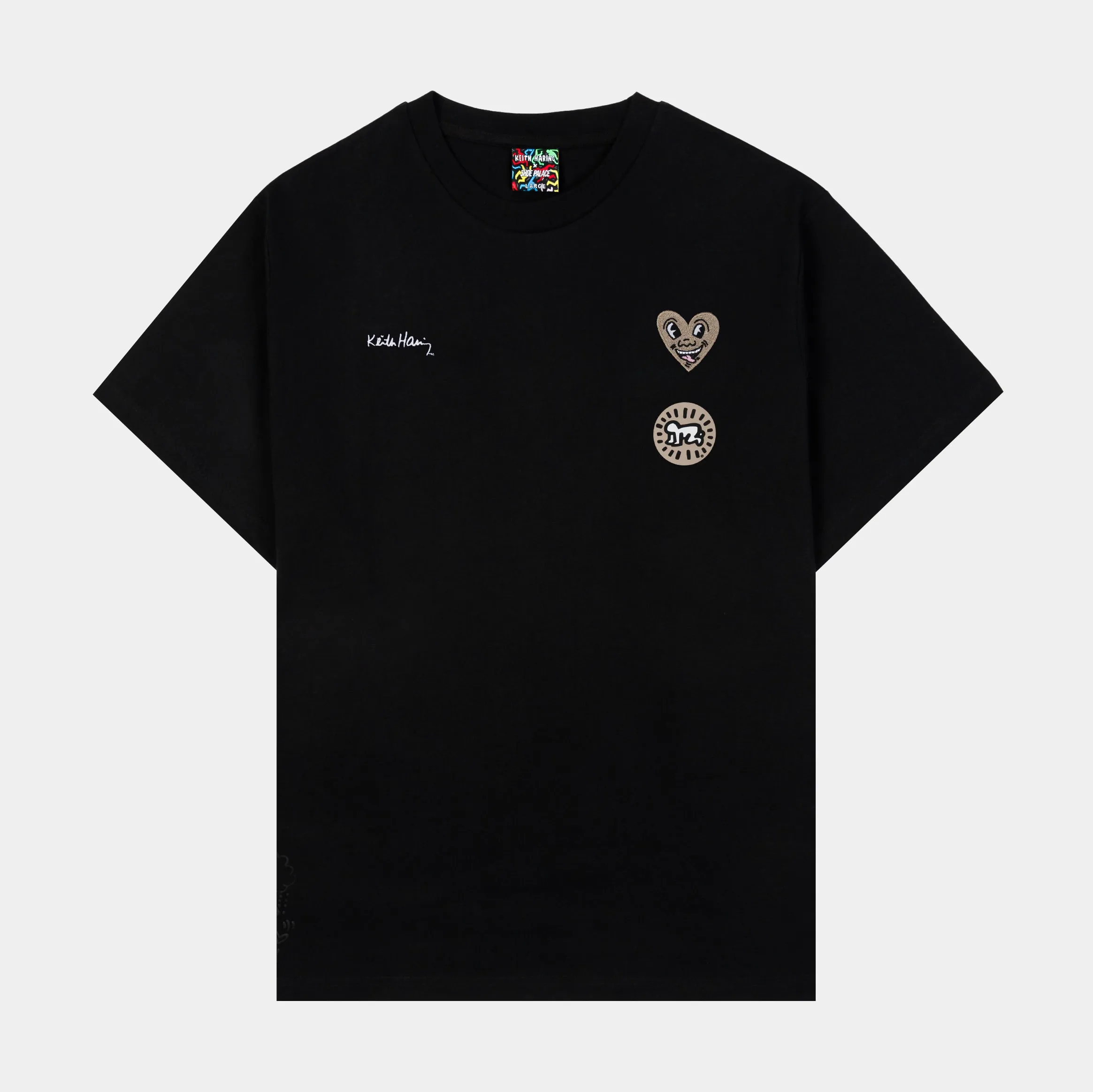 SP x Keith Haring Legendary Mens Short Sleeve Shirt (Black/Taupe)