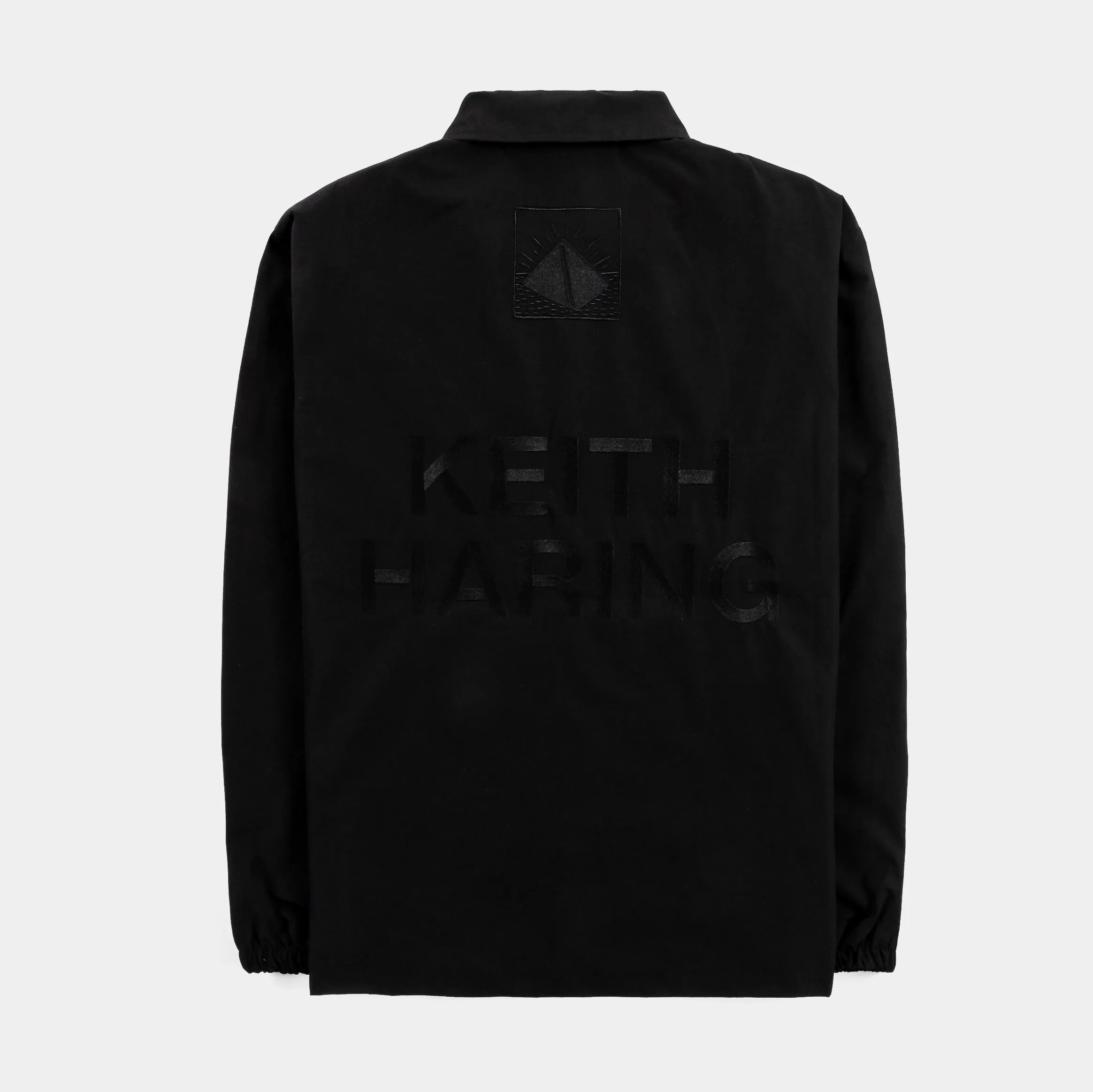 SP x Keith Haring Pyramid Coach Mens Jacket (Black/Red)