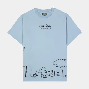 SP x Keith Haring View Mens Short Sleeve Shirt (Blue)