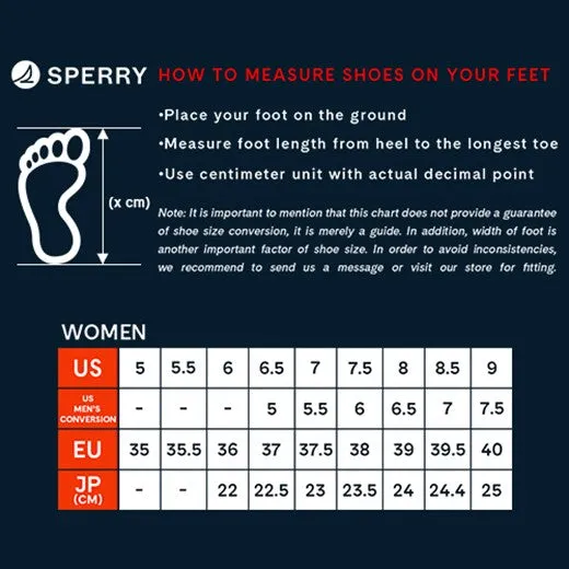 Sperry Women's SeaCycled™  Pier Wave Slub Jacquard Sneaker Grey  (STS88803)