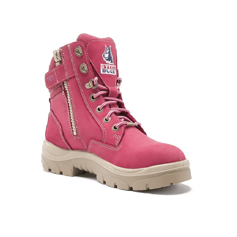 Steel Blue Safety Boot -  Ladies Southern Cross Zip