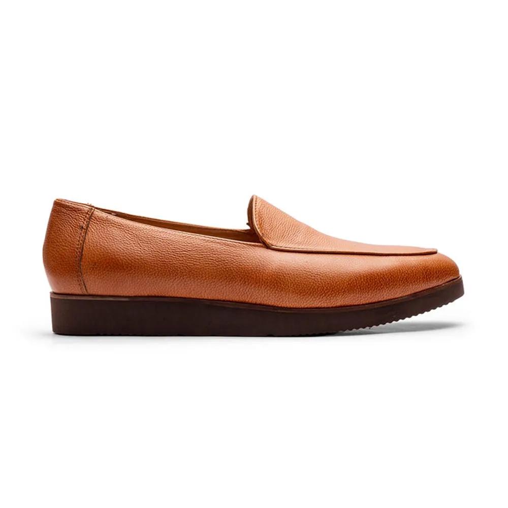 Tan Milled Belgain Lightweight Loafer